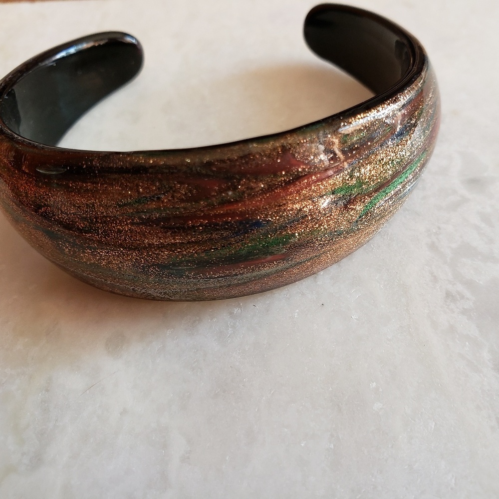 Beautiful glass art bracelet
